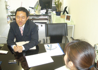 渋谷区　森会計事務所の森智之先生を取材！！　写真