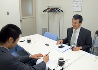 千代田区　税理士　渡瀬税理士事務所の渡瀬悟先生を取材！！　写真