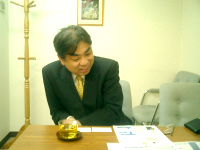 港区赤坂の税理士　岩澤会計事務所の岩澤康雅先生を取材！！　写真