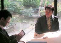 渋谷区　税理士　行政書士　玉川フィナンシャルワークスの加藤邦治先生を取材！！　写真