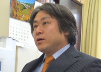 中央区　税理士　行政書士　サイバークルー株式会社の横山禎一先生を取材！！　写真