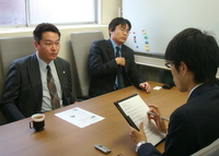 豊島区　司法書士　すがも総合事務所の有山賢先生、仲間哲さん、小峰賀子さんを取材！！　写真